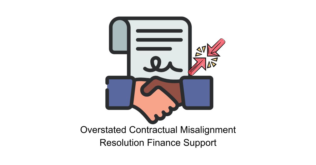 Accounts Payable (AP) Overstated Contractual Misalignment Resolution Finance Support in BPO