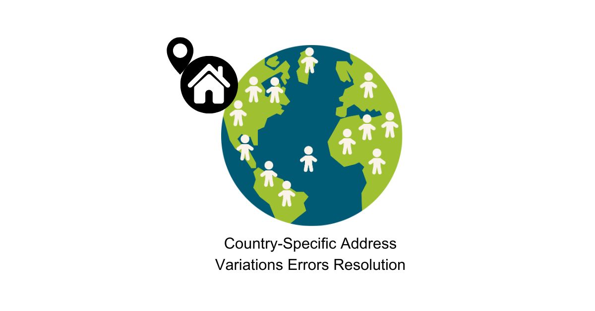 Vendor Country-Specific Address Variations Errors Resolution Finance Support in BPO